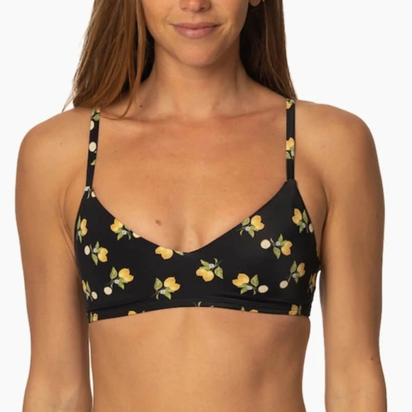 Jolyn Clothing Other - NWT Jolyn Keramas Bikini Top, Lemon Drop, Size Medium